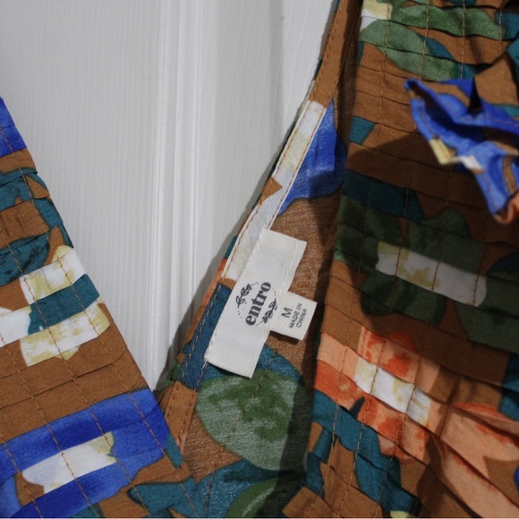 Entro Multicolor Ruffle Blouse - Picture 7 of 7